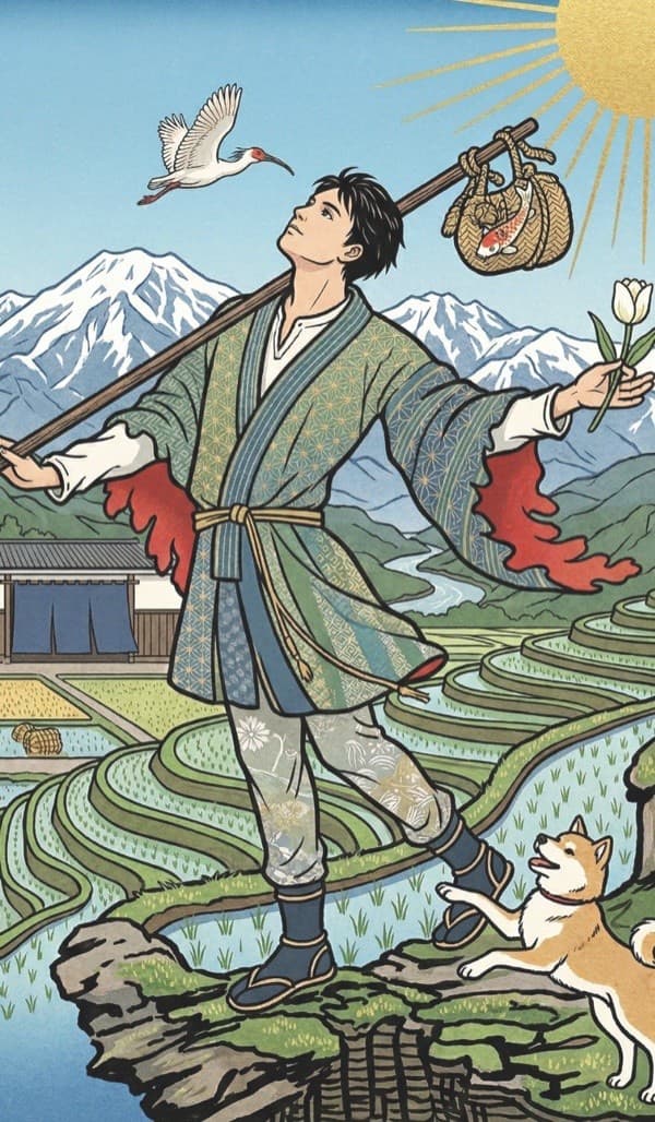 愚者 - にいがたろっとタロットカード